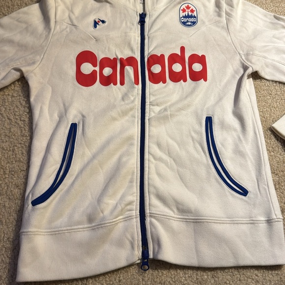 Roots Canada 2000s zip up sweatshirt L - Picture 4 of 8